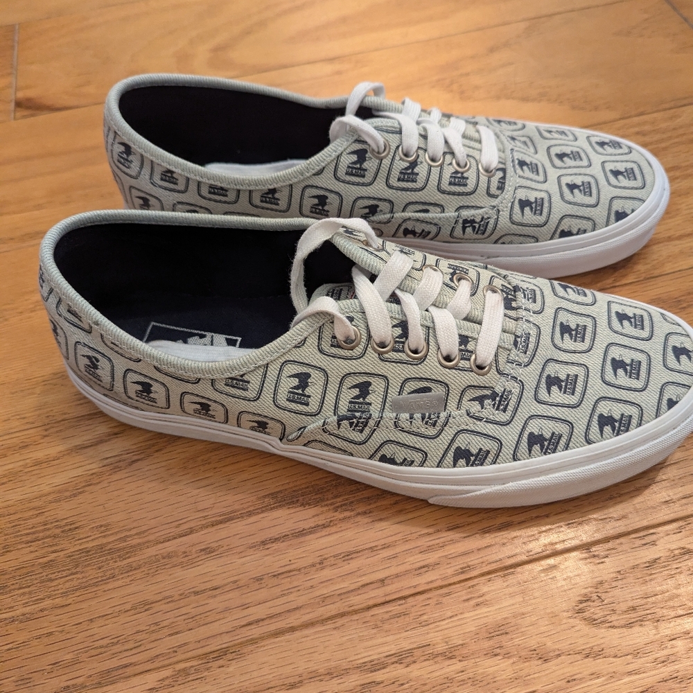 Vans USPS Patterned Canvas Sneakers